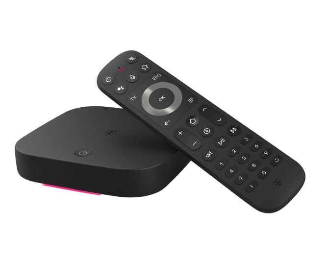 MagentaTV One (2. Gen.) – optionale TV-Box, nicht im Tarifpreis enthalten.